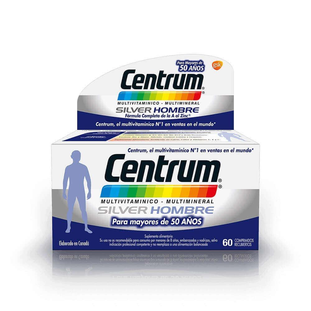 Centrum Hombre Silver x 60 Comprimidos