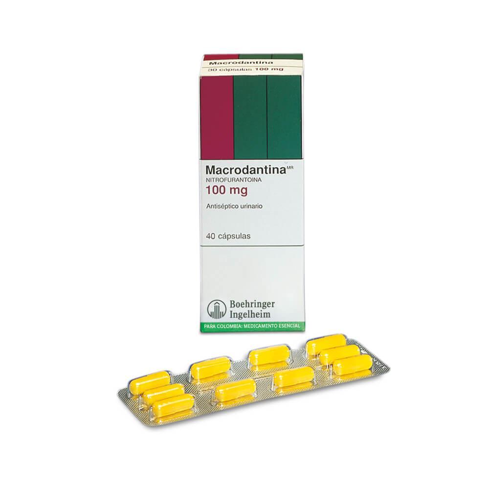 Macrodantina 100 mg x 40 Capsulas