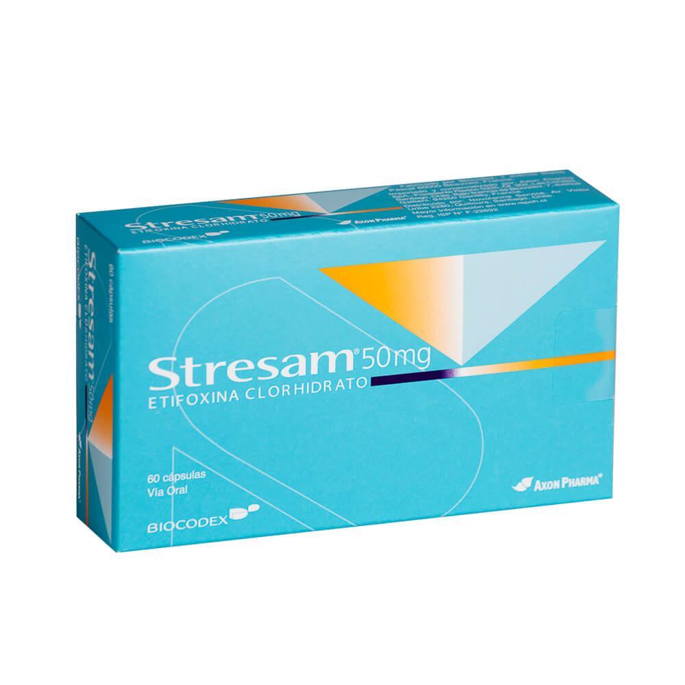 Stresam 50 mg x 60 Capsulas
