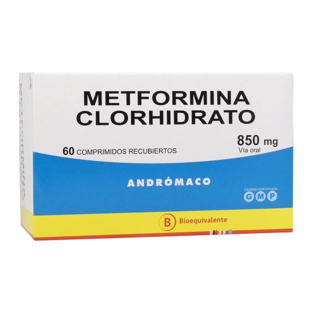 Metformina 850 mg x 60 Comprimidos
