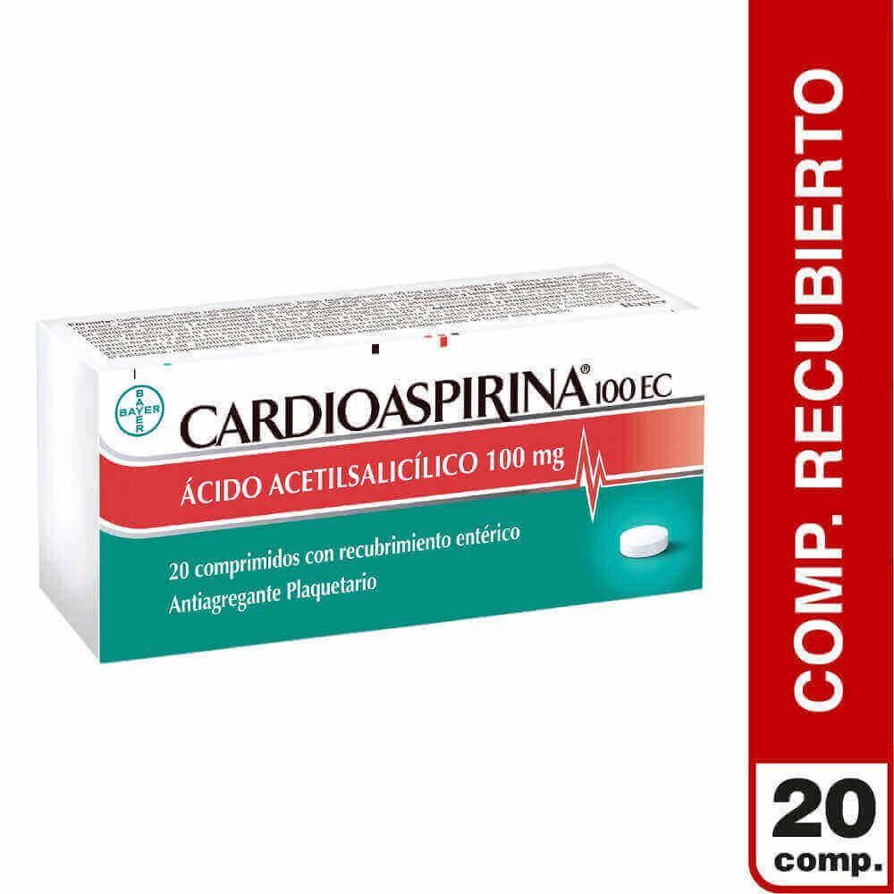 Cardioaspirina EC 100 mg x 20 Comprimidos