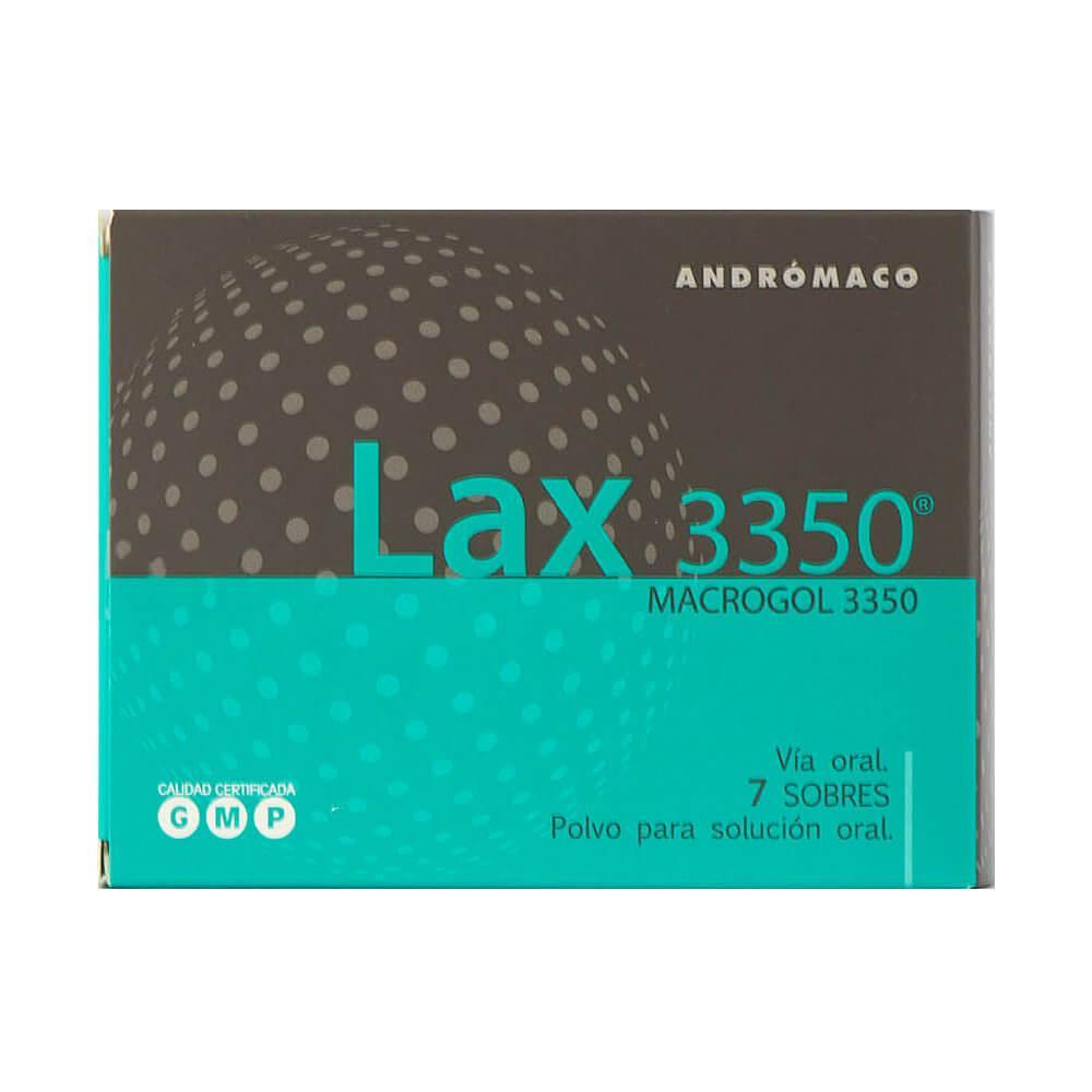 Lax 3350 Sachet 17 g x 7 Sobres Polvo Para Solución Oral