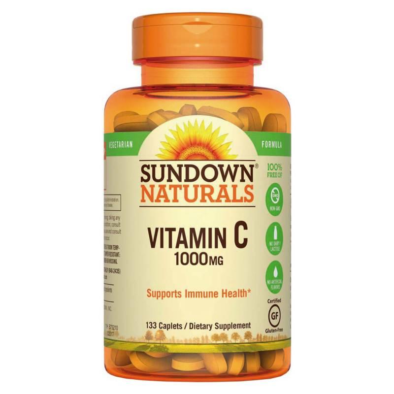 Vitamina C Sundown 1000 mg x 133 Cápsulas
