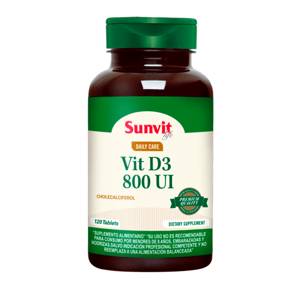 VITAMINA D 800 IU - 120 TABS