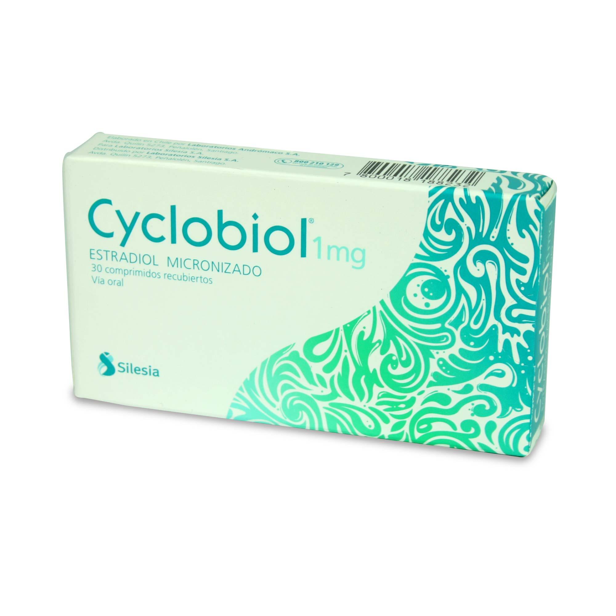 Cyclobiol 1 mg x 30 Comprimidos