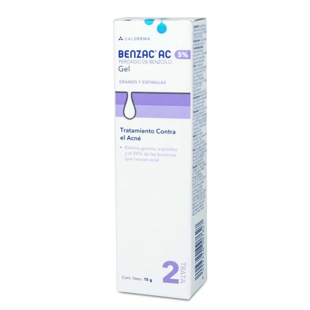 Benzac AC Gel Tópico 5% x 15 gr