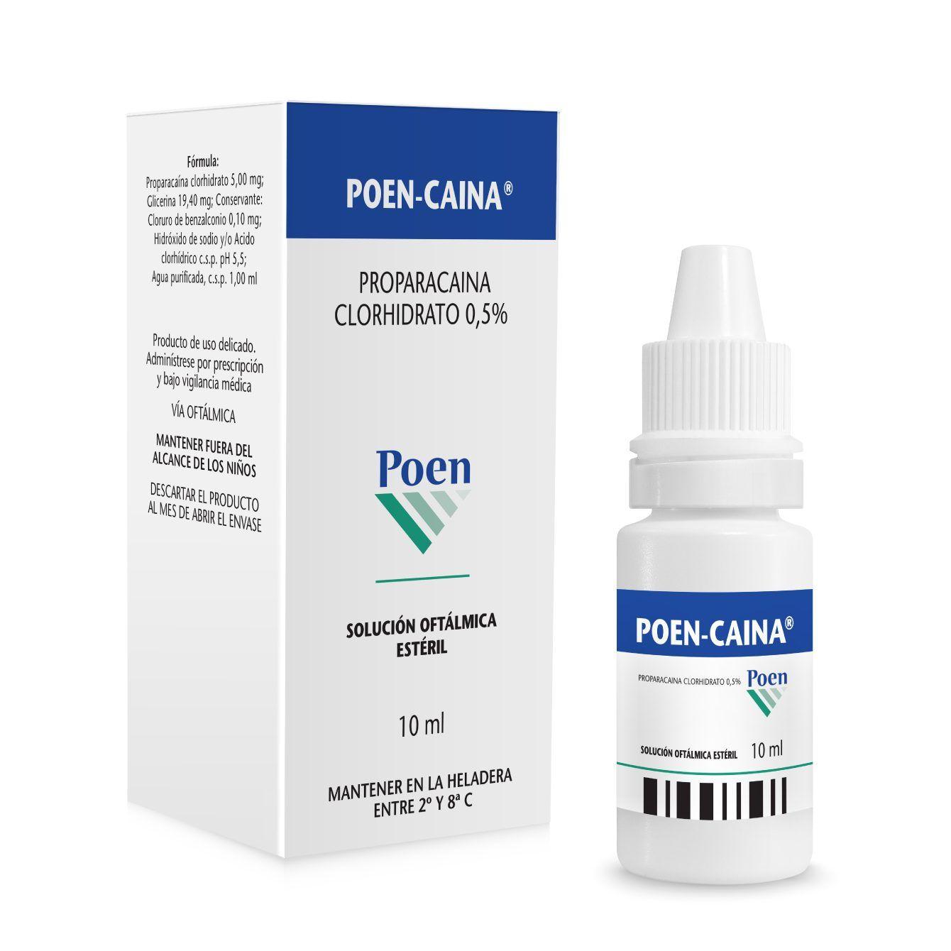 Poencaina 0,5% x 10 ml