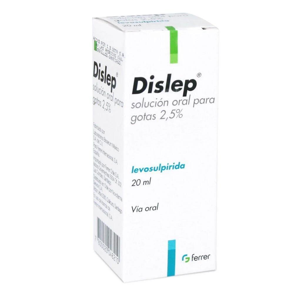 Dislep Levosulpirida 2,5% Gotas 20 mL