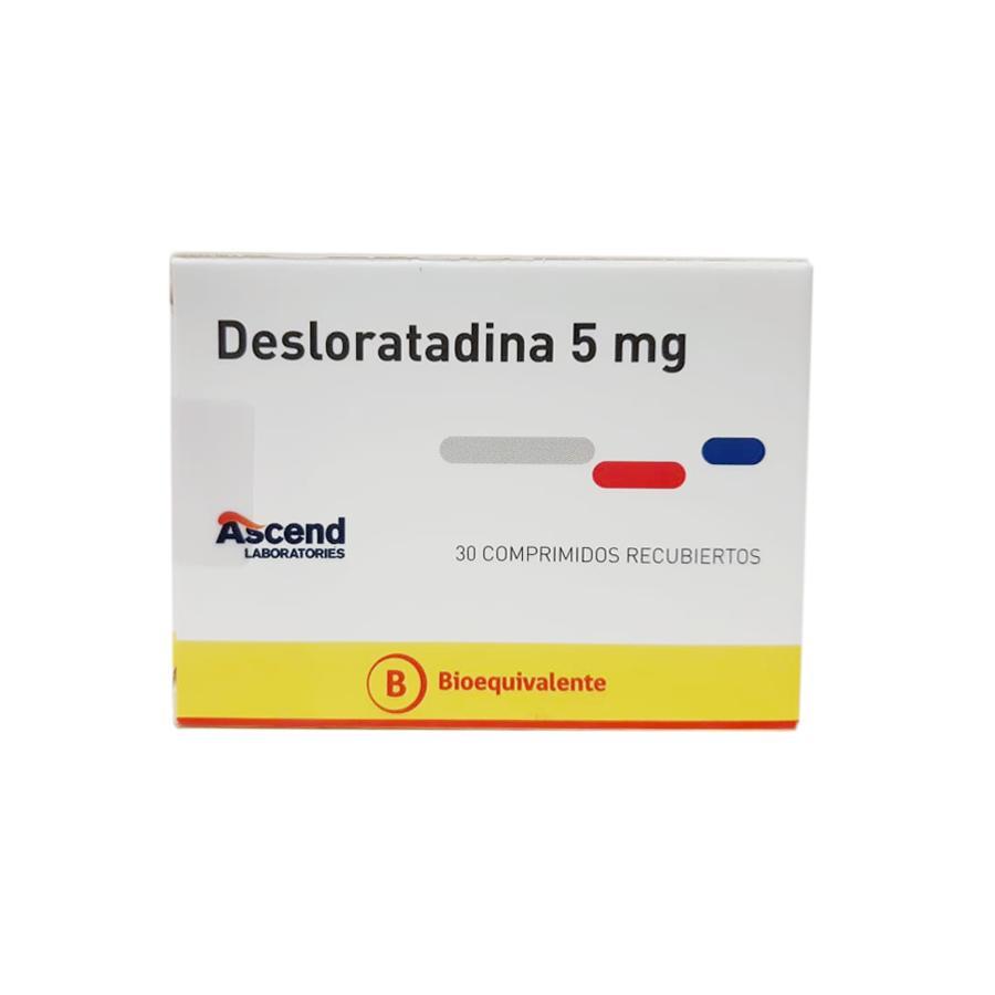 Desloratadina 5mg x 30 Tabletas Recubiertas