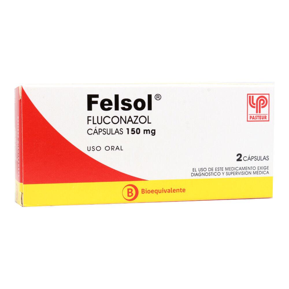 Felsol Fluconazol 150 mg x 2 Cápsulas