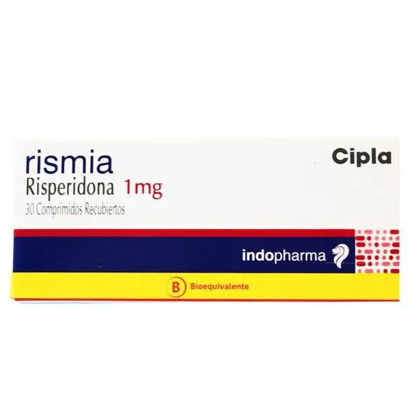 Rismia risperidona 1 mg x 30 comprimidos