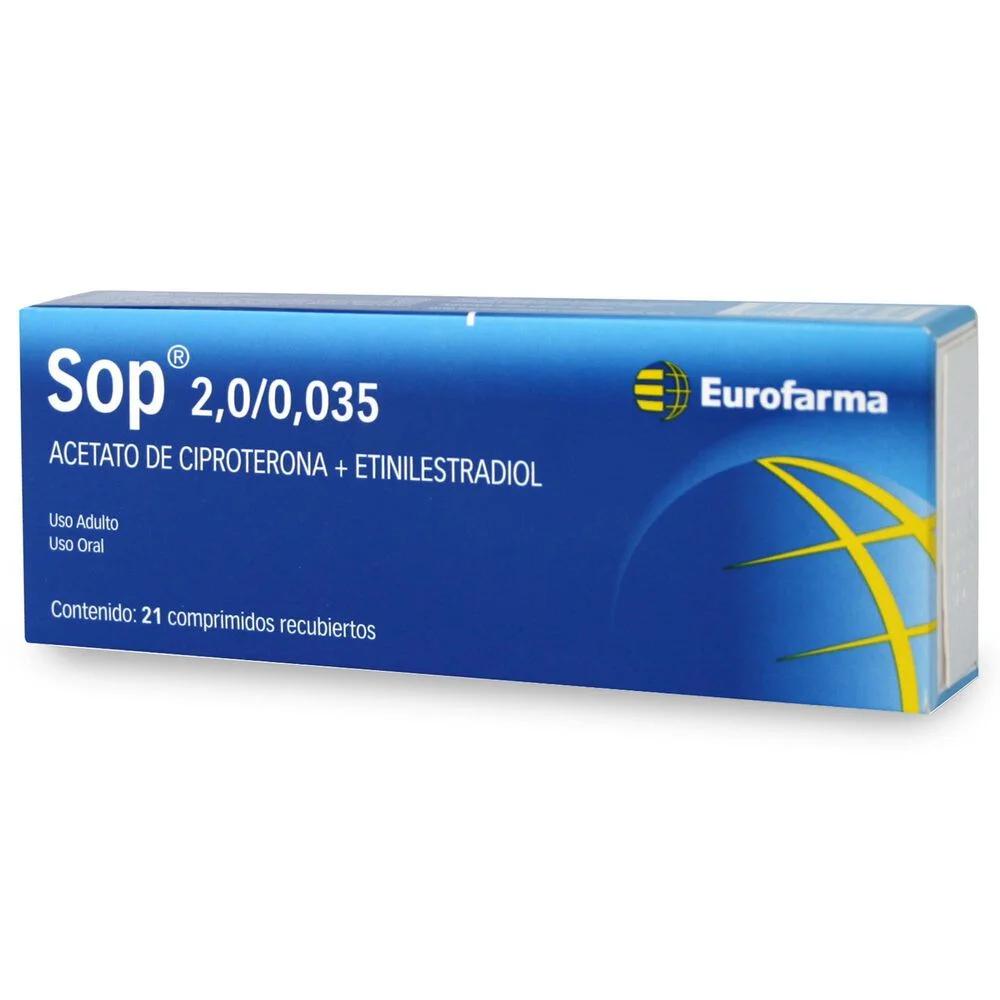 SOP 2,0/0,035 x 21 Comprimidos Recurbiertos