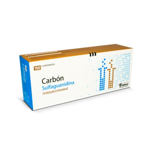 Carbon Sulfaguanidina x 100 Comprimidos