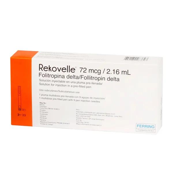 Rekovelle 72 mcg/2,16 ml x 1 Pluma Solución Inyectable