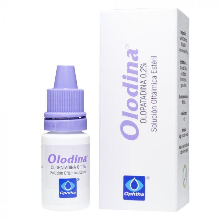 Olodina 0,2 % Solución Oftálmica x 5 ml