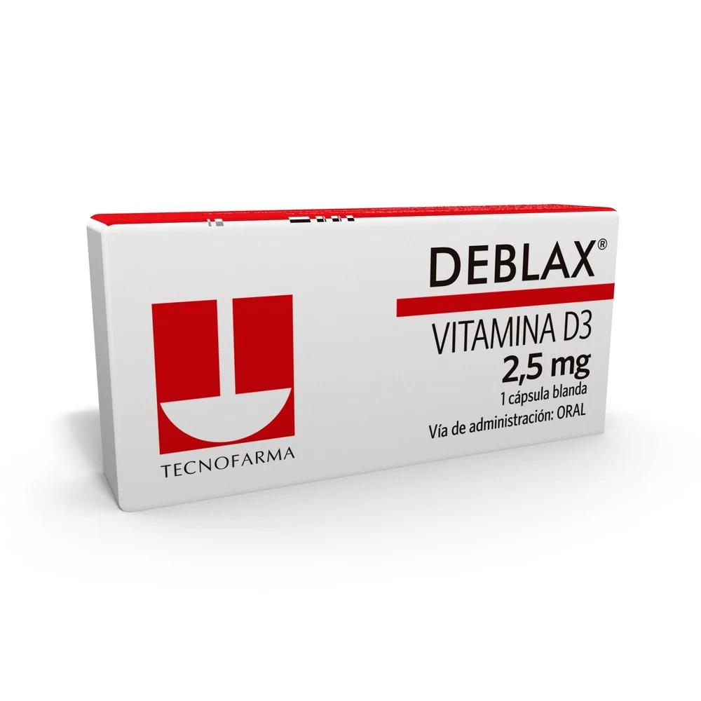Deblax 2,5mg x 1 Cápsula Blanda