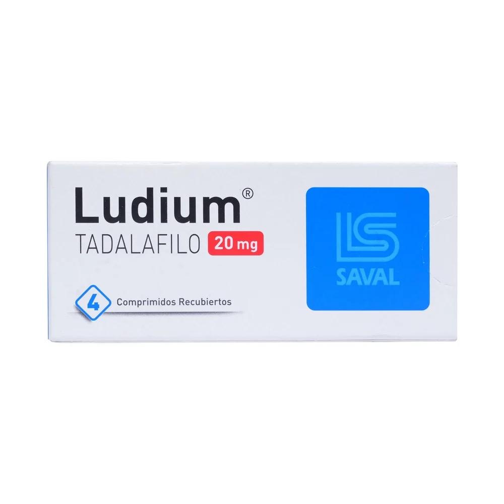 Ludium 20 mg x 4 Comprimidos Recubiertos