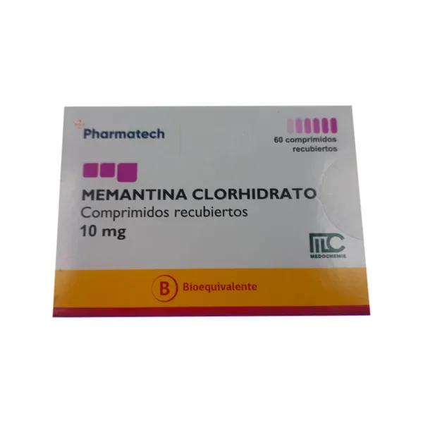 Memantina Clorhidrato 10 mg x 60 Comprimidos Recubiertos