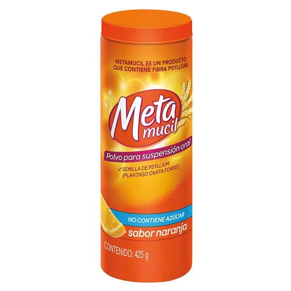 Metamucil Naranja 56,20% X 425g Polvo Para Suspensión Oral