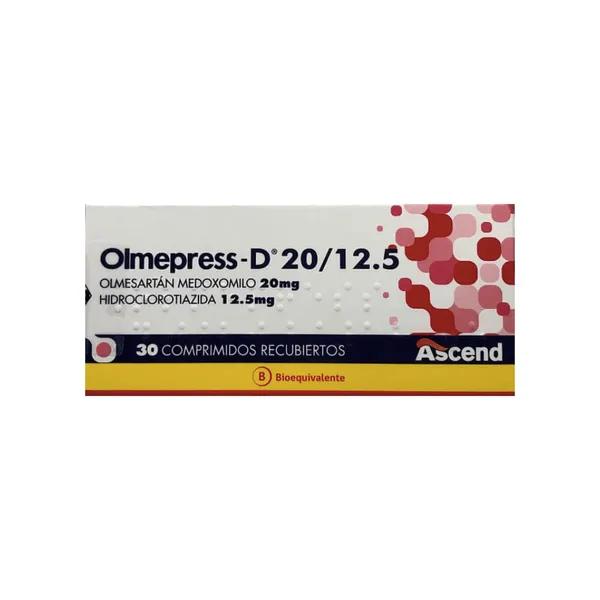 Olmepress D 20 Mg/12,5 Mg x 40 Comprimidos Recubiertos