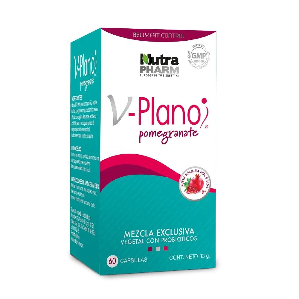 V-Plano Pomegranate 60 Cápsulas