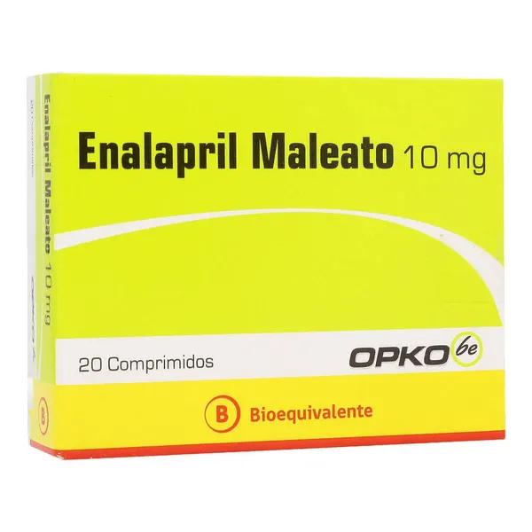 Enalapril Maleato 10 mg x 20 Comprimidos