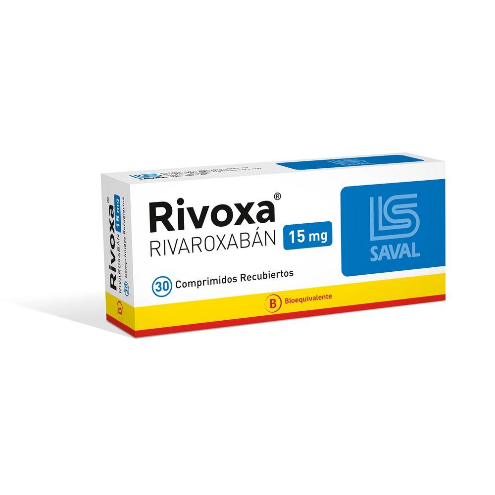 Rivoxa Bioequivalente 15mg 30 Comprimidos Recubiertos