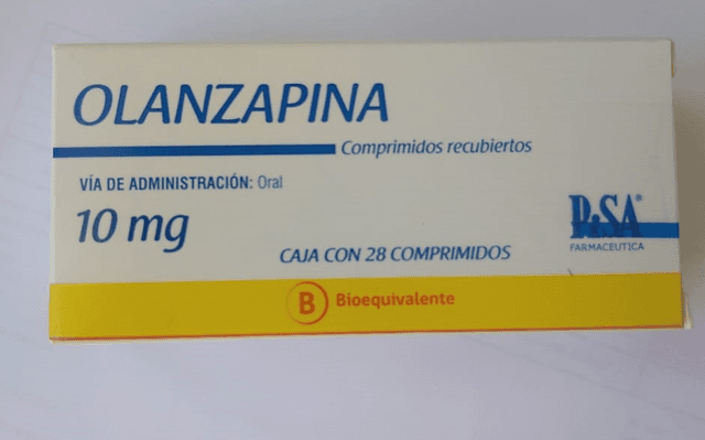 Olanzapina de 10mg 28 comp
