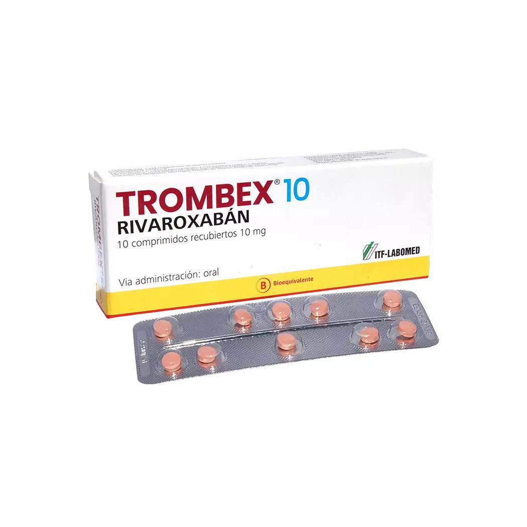 Trombex 10 mg x 10 Comprimidos Recubiertos