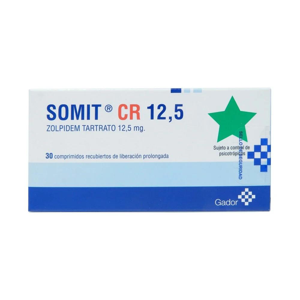 Somit CR Zolpidem 12,5 mg x 30 Comprimidos
