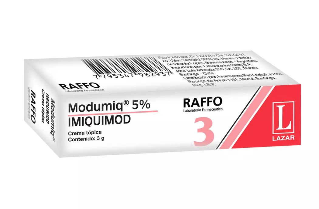 Modumiq 5% crema tópica 3g