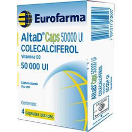 AltaD 50.000 UI x 4 Cápsulas