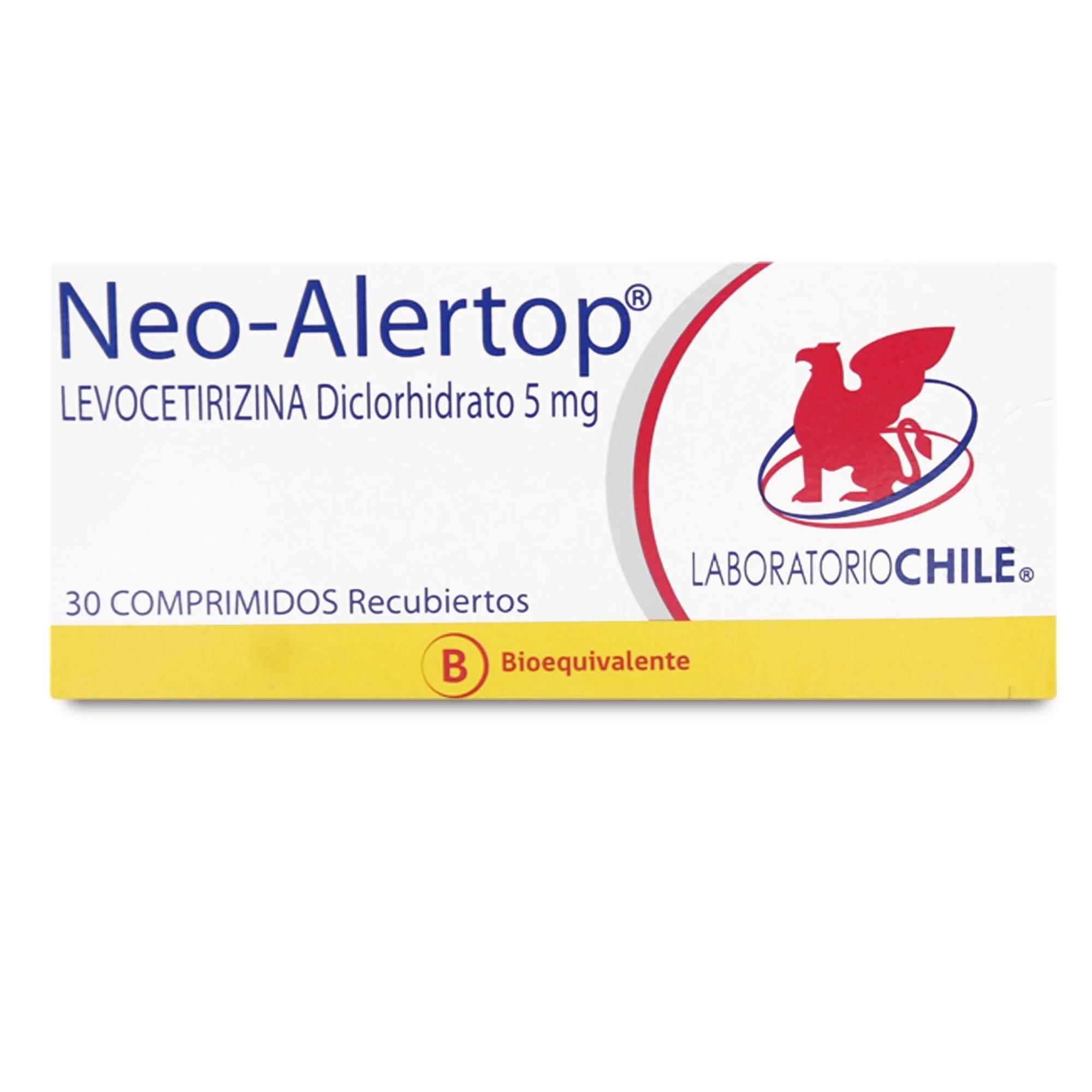 Neo-Alertop 5 mg x 30 Comprimidos Recubiertos