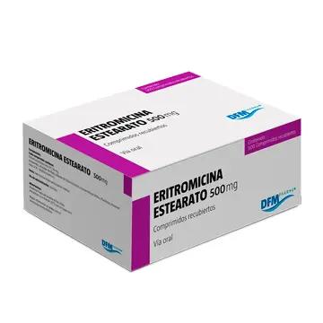 Eritromicina 500 mg x 20 Comprimidos Recubiertos (CENABAST)