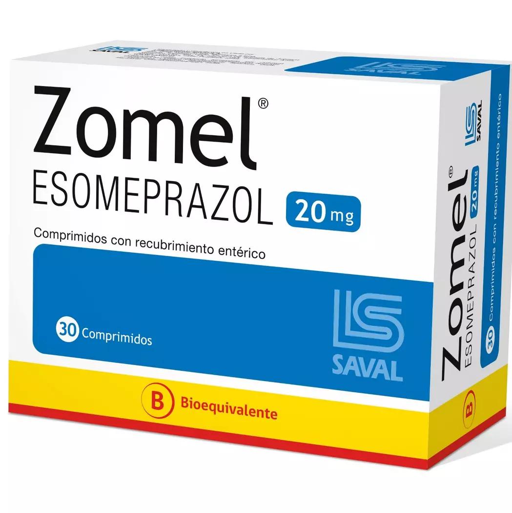 Zomel Esomeprazol (B) 20mg 30 Comp. Recubiertos