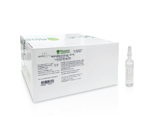 Fentanilo 0,1mg/2ml x 100 amp