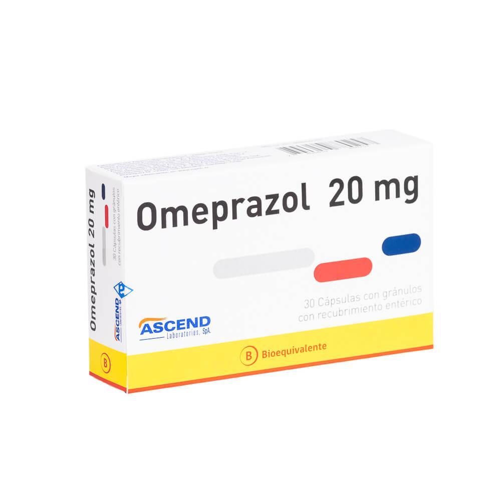 Omeprazol 20 mg x 30 Capsulas