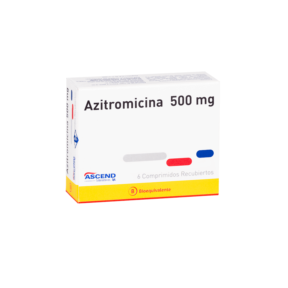Azitromicina 500 mg x 6 Comprimidos