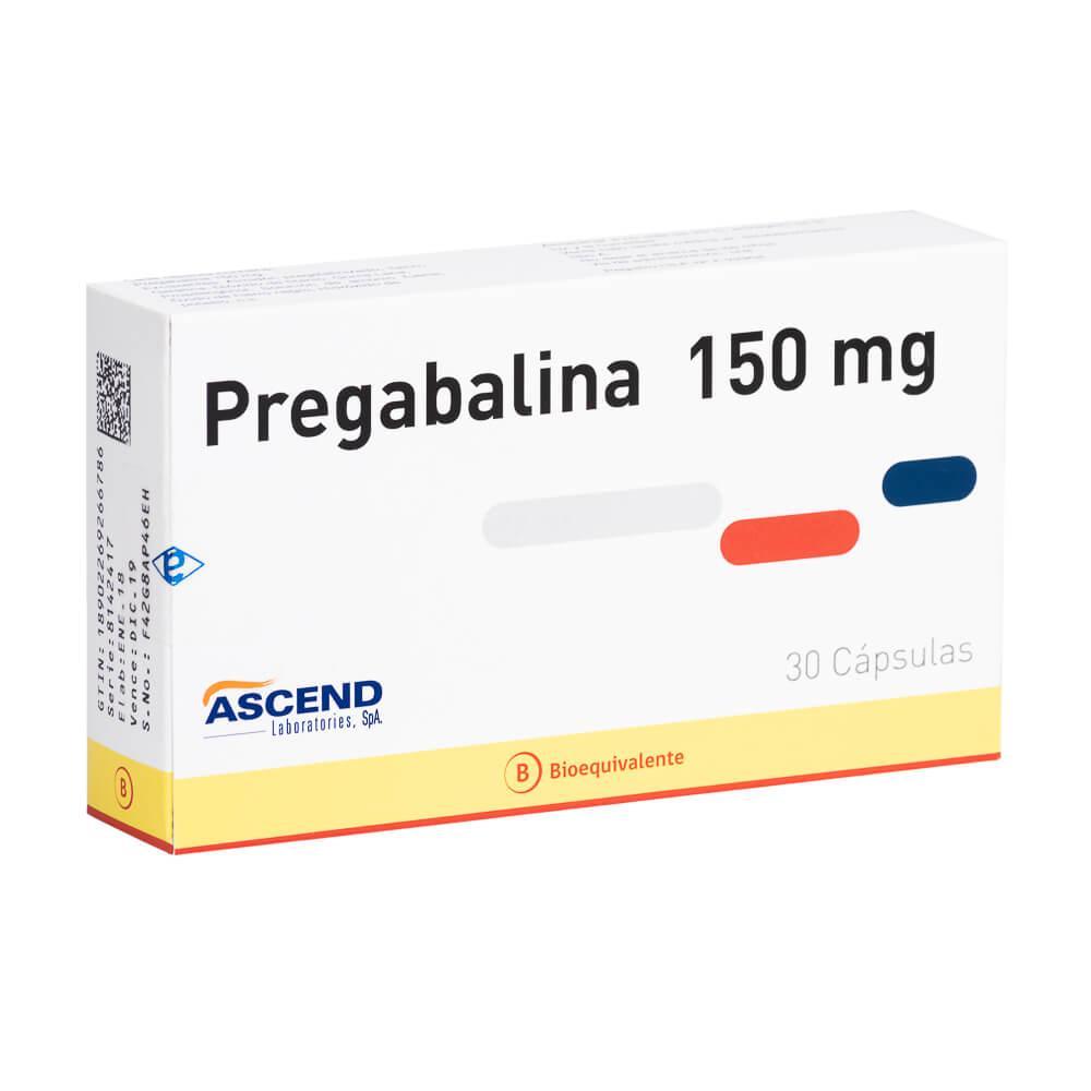 Pregabalina 150 mg x 30 Cápsulas