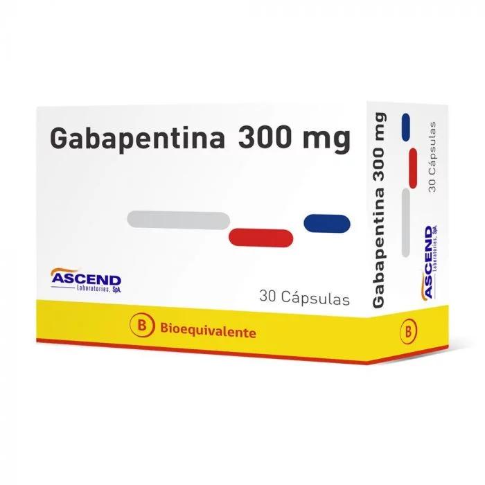 Gabapentina 300 mg x 30 Capsulas