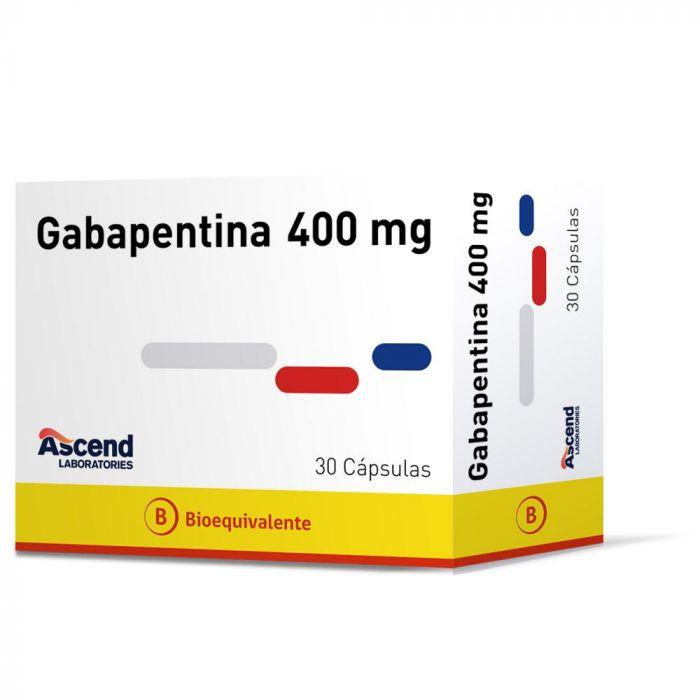 Gabapentina 400 mg x 30 Capsulas