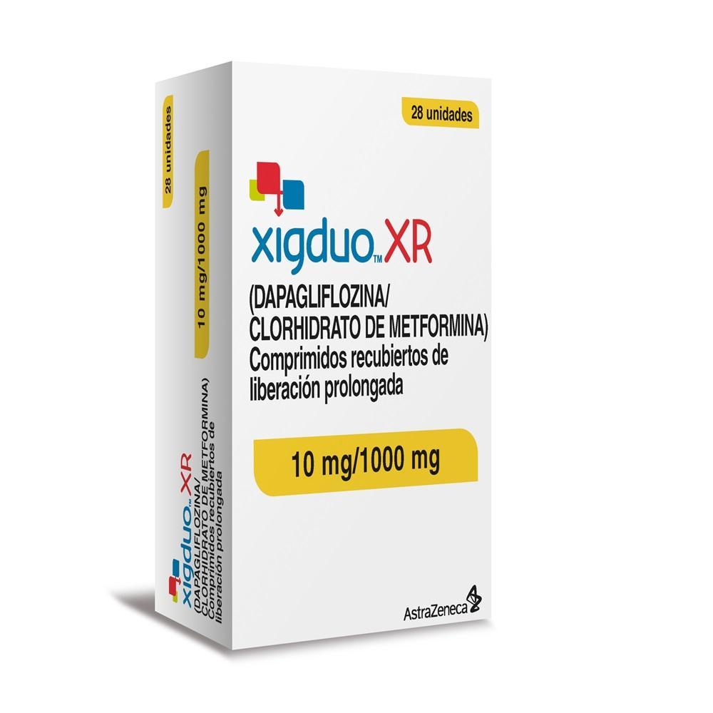 Xig Duo XR 10 mg/1000 mg x 28 Comprimidos