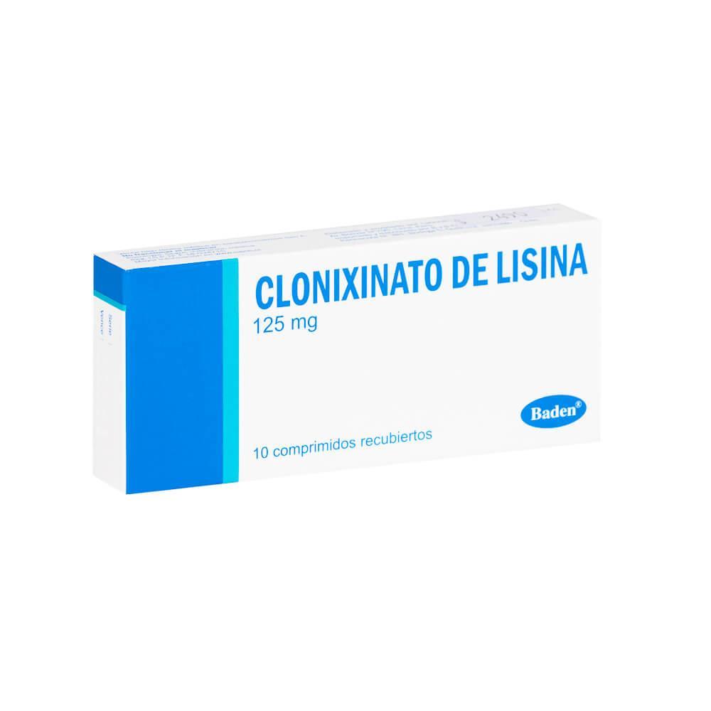 Clonixinato De Lisina 125 mg x 10 Comprimidos