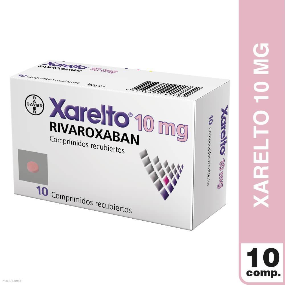 Xarelto 10 mg x 10 Comprimidos