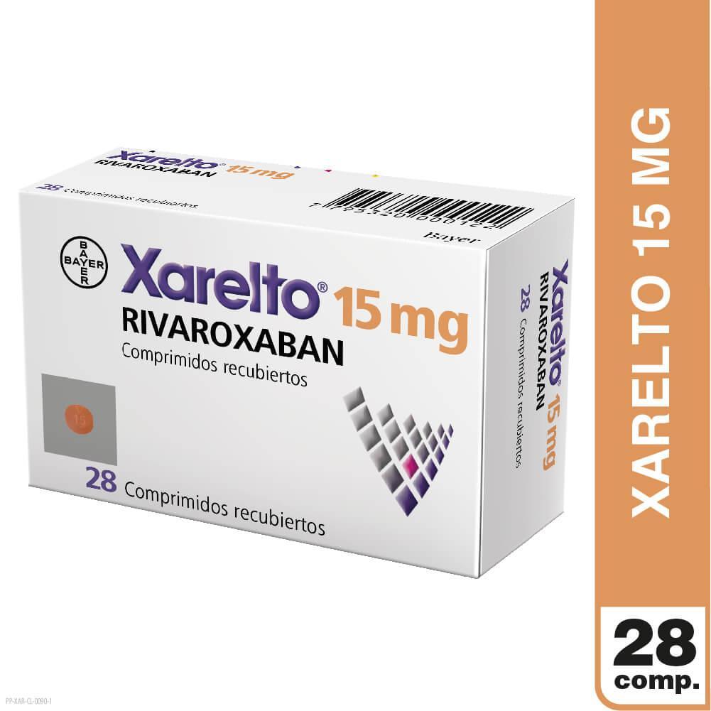 Xarelto 15 mg x 28 Comprimidos