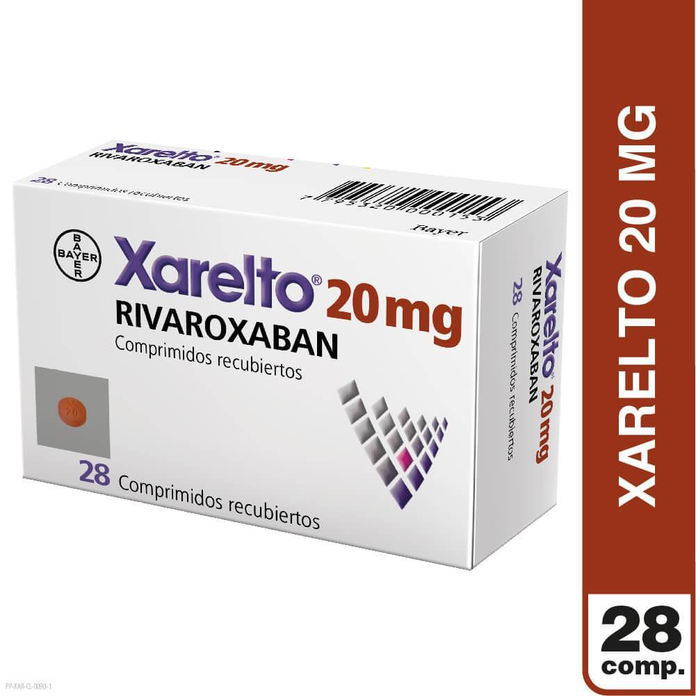 Xarelto 20 mg x 28 Comprimidos