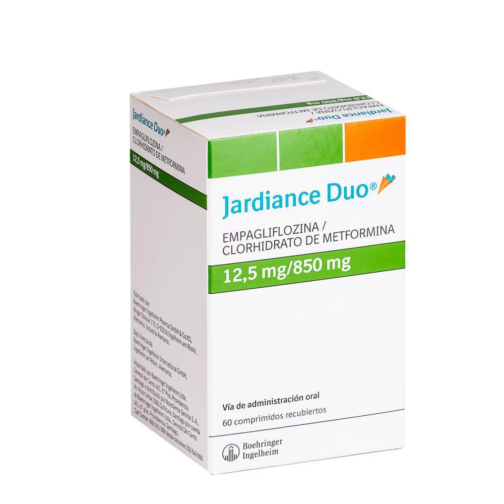 Jardiance Duo 12,5 mg/850 mg x 60 Comprimidos