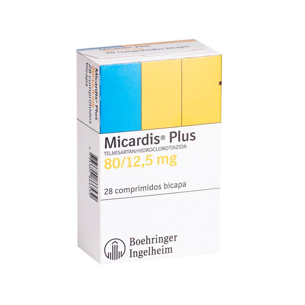 Micardis Plus 80 mg/12,5 mg x 28 Comprimidos