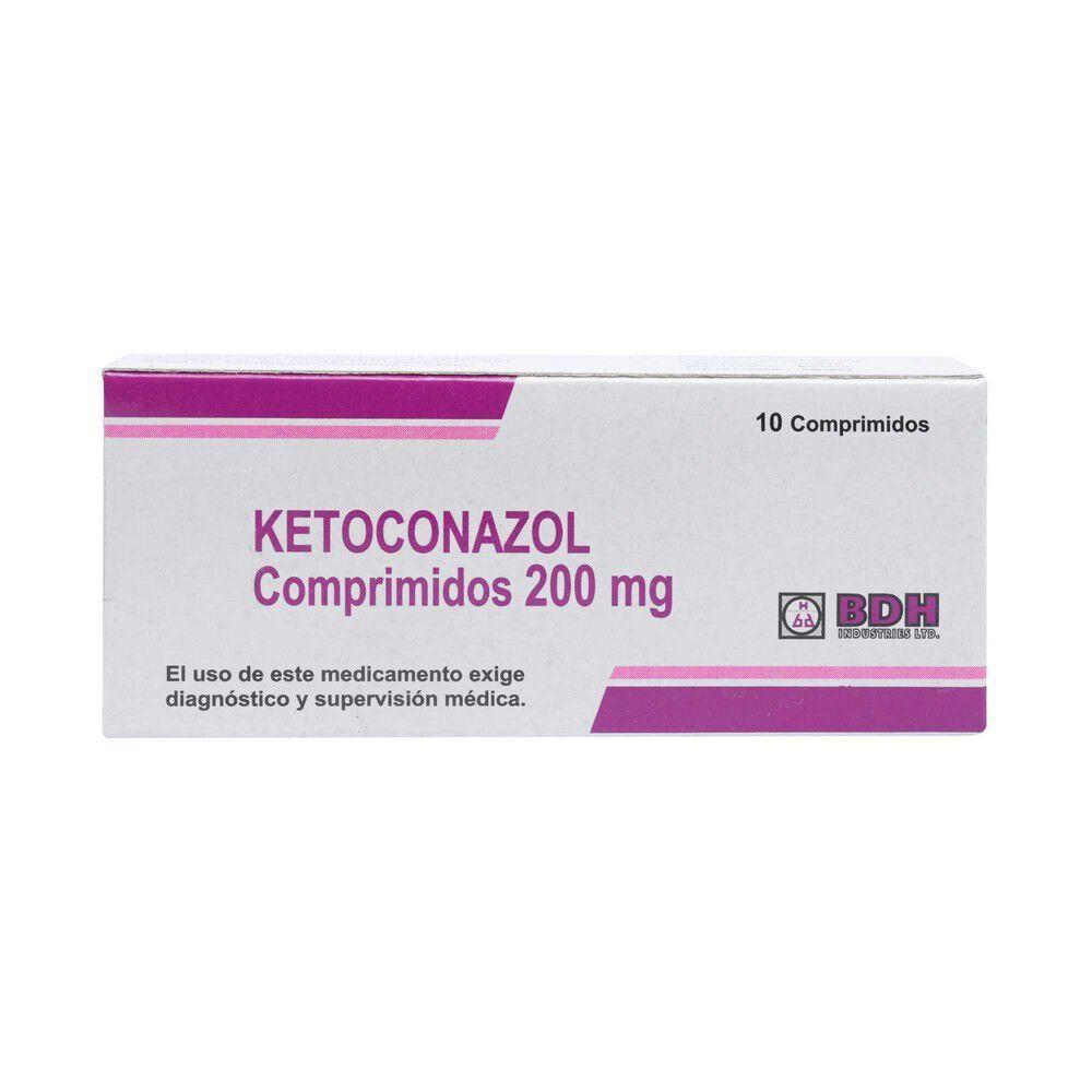 Ketoconazol 200 mg x 10 Comprimidos