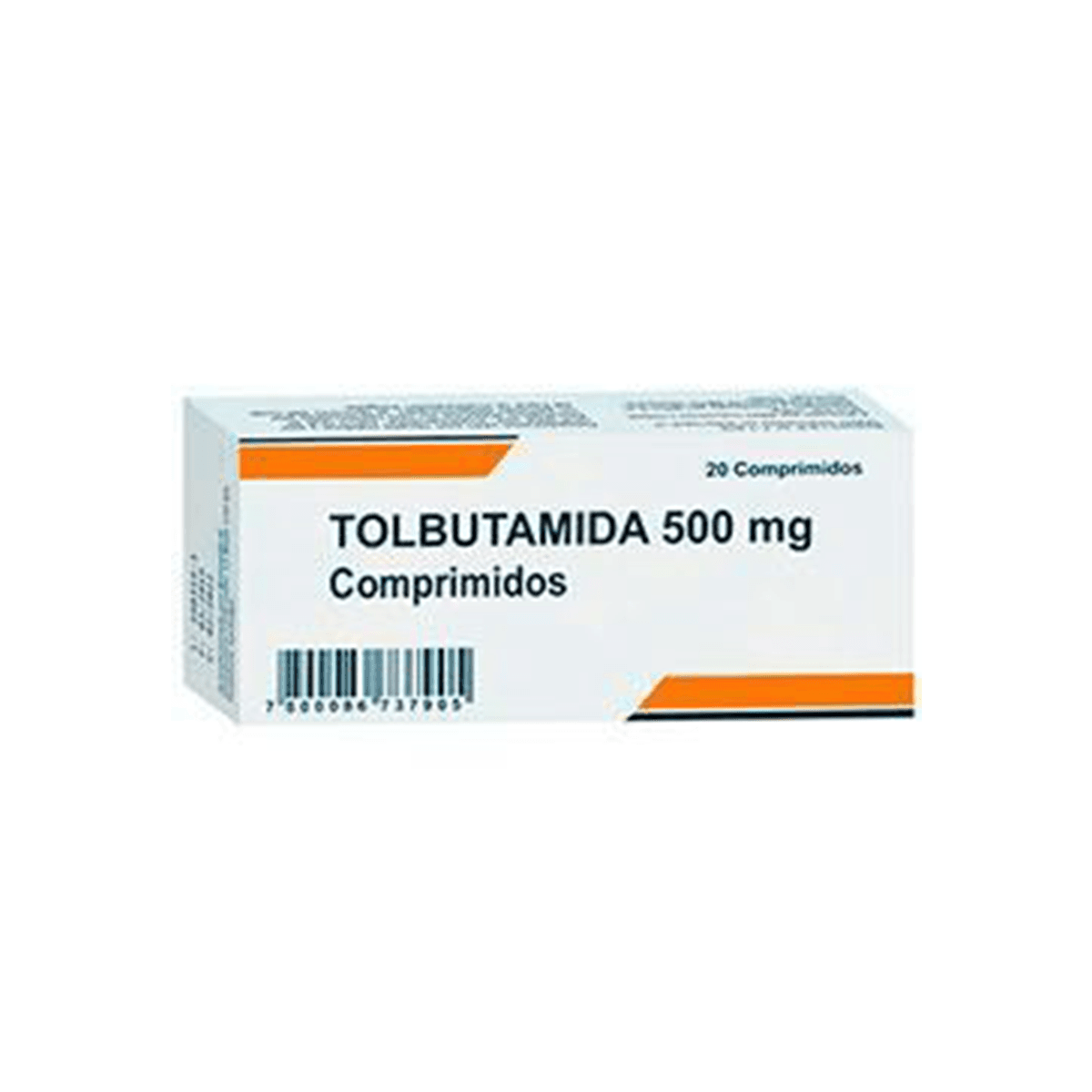 Tolbutamida 500 mg x 20 Comprimidos